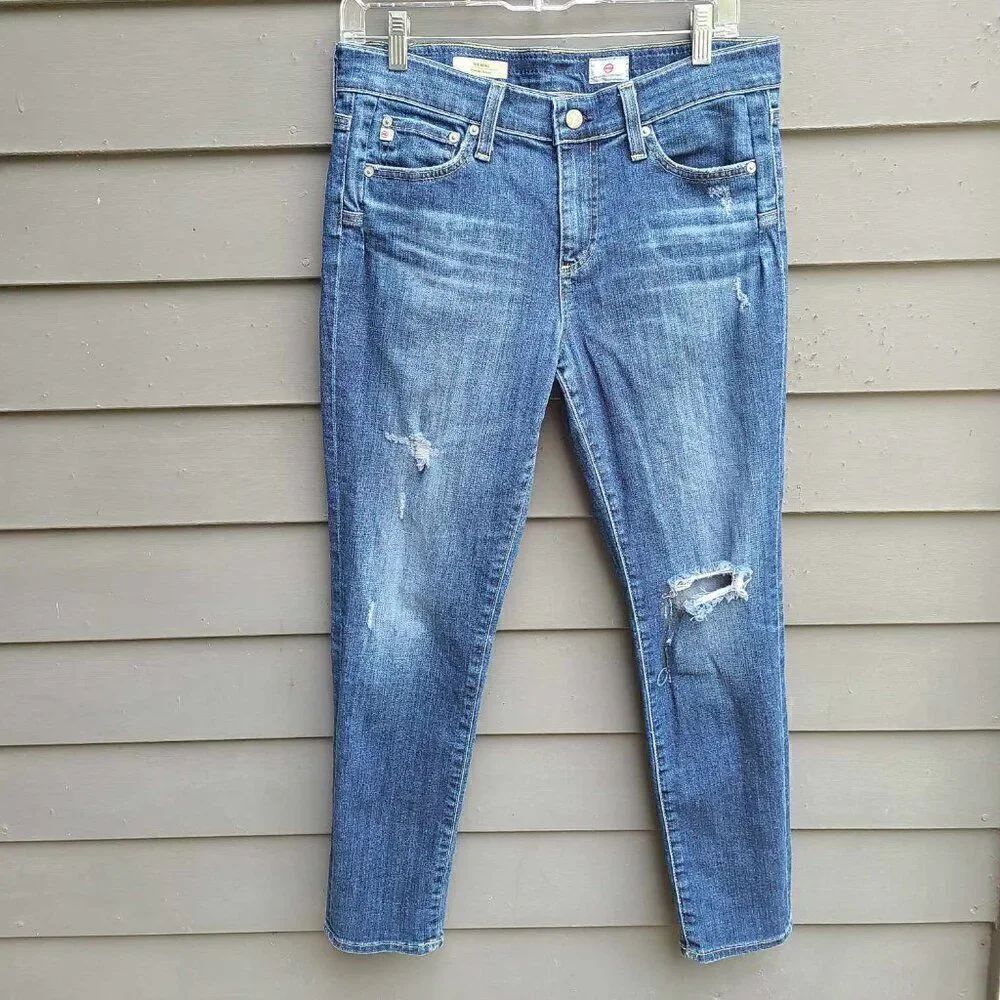 AG Adriano Goldschmied The Beau Slouchy Skinny Jeans size 28R